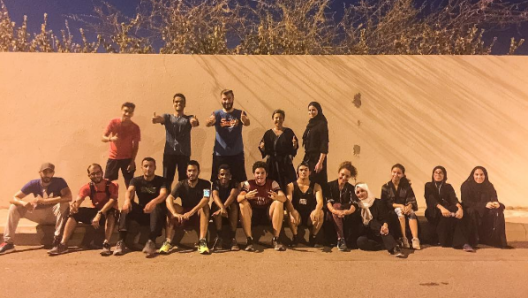 Un immagine del Jeddah Running Collective. Instagram