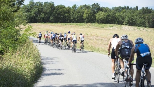 Uno scorcio del tracciato ciclistico (foto Schilirò)