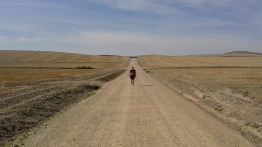 Nel pomeriggio ci si trova spesso a camminare in solitudine