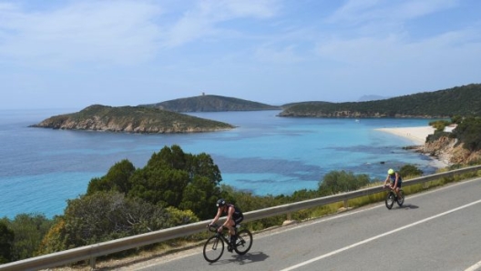 Uno scorcio del percorso ciclistico