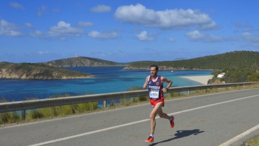 Una fase dell'impegnativa mezza maratona