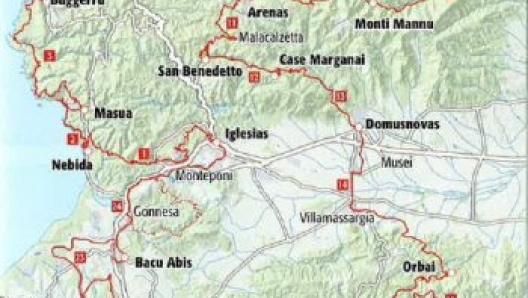 La mappa del percorso