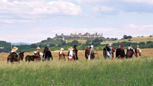 In cammino verso Monteriggioni