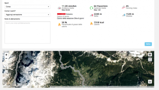 L'app Polar Flow consente di analizzare le sessioni di allenamento dal computer, un tablet o uno smartphone.