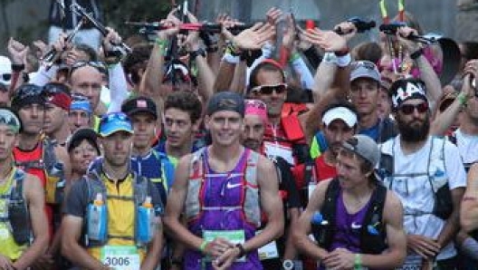 La partenza del 2015 (Utmb)