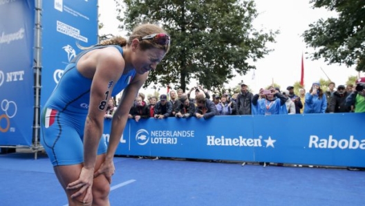 Alice Betto, stremata ma felice sul traguardo di Rotterdam