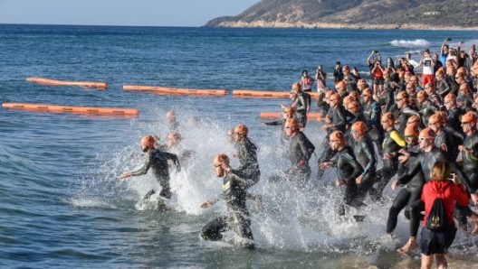 La partenza del Challenge Forte Village Sardinia