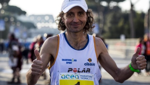 Giorgio Calcaterra. foto ANSA/ANGELO CARCONI