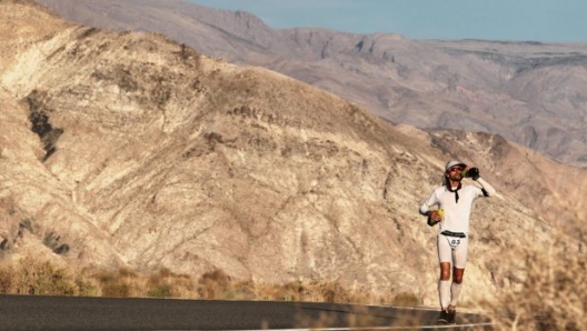  Michele Graglia durante Badwater 135, foto Dino Bonelli