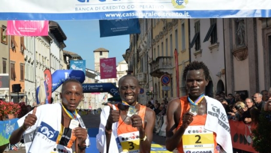 Trento Running Festival - October the 7th, 2018 - Trento, Italy. Trento Half Marathon - Ladies victory for Joyce Chepkemoi and men's Abraham Akopesha, both from Kenya.? DANIELEMOSNA.IT Trento Running Festival - October the 7th, 2018 - Trento, Italy. Trento Half Marathon - Ladies victory for Joyce Chepkemoi and men's Abraham Akopesha, both from Kenya.? DANIELEMOSNA.IT