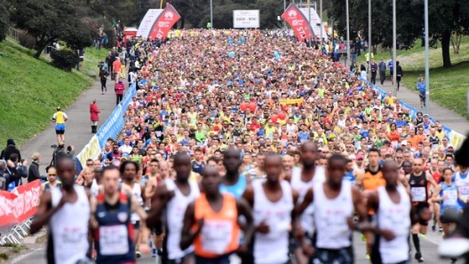 Foto Alfredo Falcone - LaPresse10/03/2019 Roma ( Italia)SportRomaOstia 2019Nella foto:un momento della gara