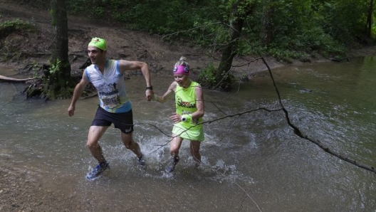 Un passaggio della Monza-Montevecchia EcoTrail 2019. Chisari