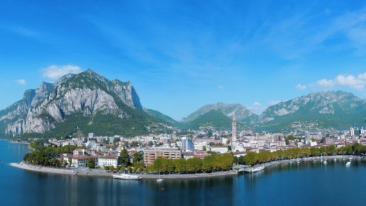 La città di Lecco. Foto Alberto Locatelli