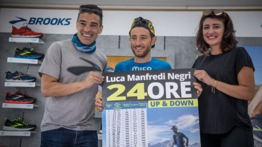 La premiazione di Luca Manfredi - foto Maurizio Torri