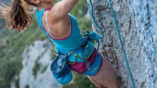 Laura Rogora, romana classe 2001, campionessa dell'arrampicata