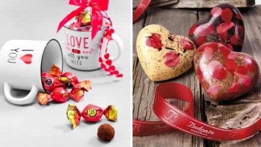 La Mug con le praline e i cuori firmati Bodrato’s Sweet Valentine