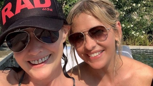 Shannen Doherty oggi con Sarah Michelle Gellar