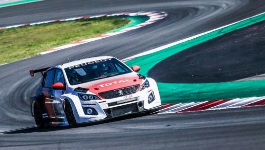 La Peugeot 308 TCR, velocissima ed efficace, pronta per le competizioni Turismo