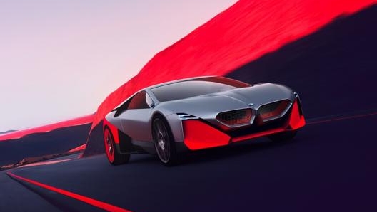 Il concept BMW Vision M Next, auto sportiva ibrida plug-in