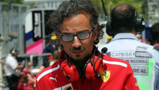 Il direttore sportivo della Ferrari, Laurent Mekies. Lapresse