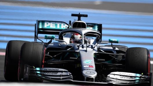 Lewis Hamilton, pole numero 86 in carriera. Afp