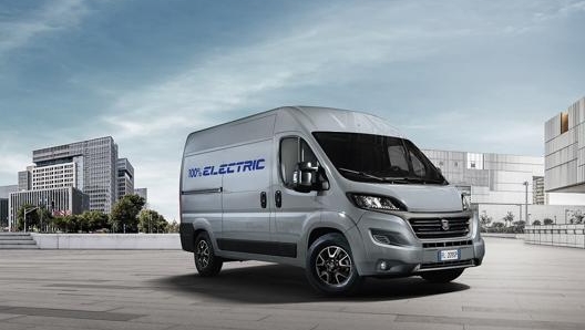 Il Ducato sarà il primo veicolo elettrico realizzato da Fiat Professional