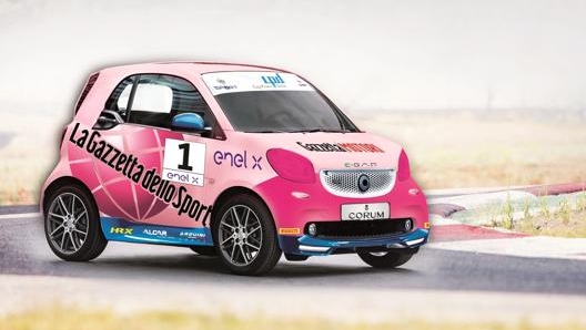 Smart EQ fortwo e-cup personalizzata Gazzetta Motori