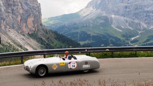 La Cisitalia 202 Smm sulle strade della Coppa d’Oro delle Dolomiti