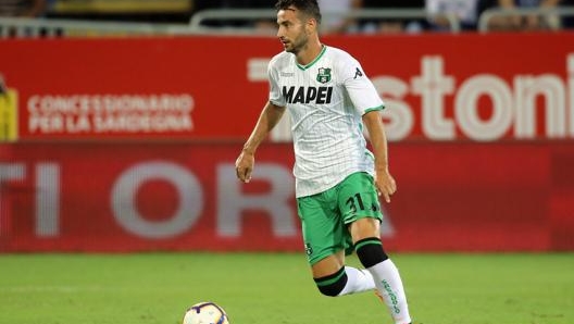 Gian Marco Ferrari con la maglia del Sassuolo. GETTY