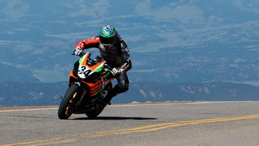 Scaybrook all’arrivo della Pikes Peak 2019