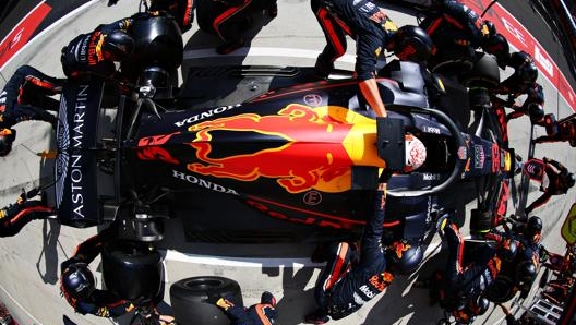 Max Verstappen all’Hungaroring. Getty