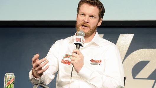 Dale Earnhardt jr in una foto del 2012. Getty