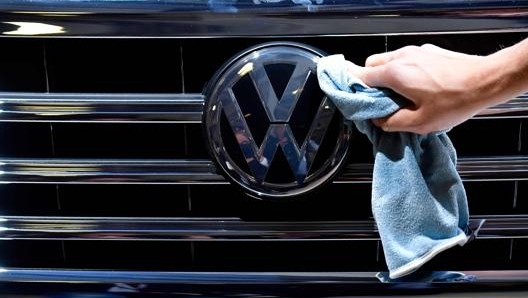 Questo logo Volkswagen va verso la pensione. Afp