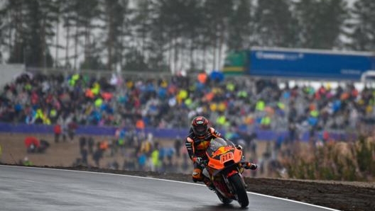 Mika Kallio in azione con la Ktm al KymiRing