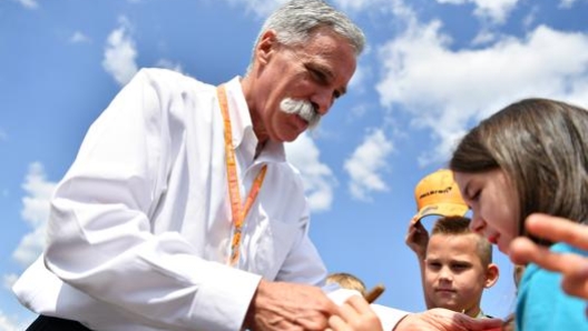 Chase Carey, amministratore delegato del Formula One Group. Getty