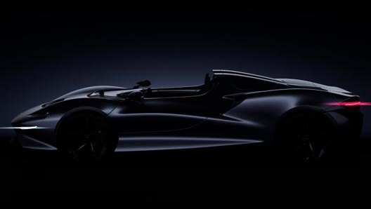 La prima immagine della McLaren Roadster