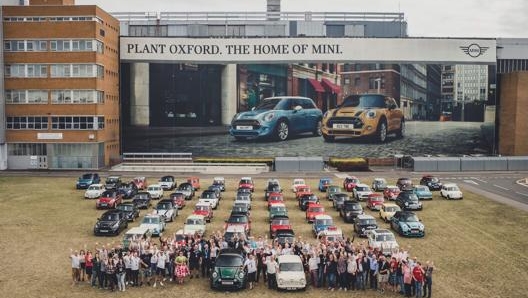 Le Mini storiche e di oggi radunate a Oxford