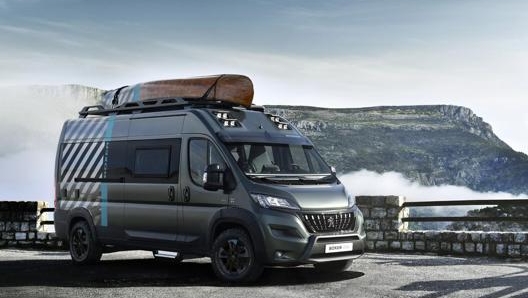 La nuova Peugeot Boxer 4 x 4 Concept