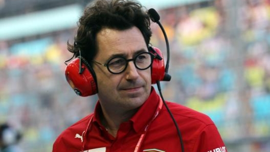 Mattia Binotto, prima stagione da team principal della Ferrari. Lapresse