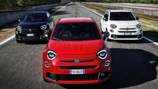 La Fiat 500X Sport è prevista in tre colorazioni