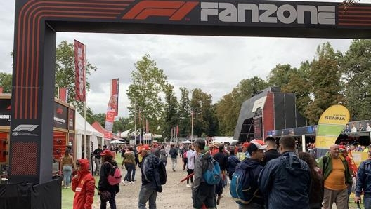 La Fanzone del circuito di Monza