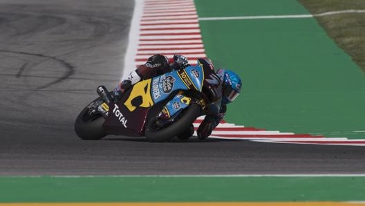 Alex Marquez durante le libere. Getty