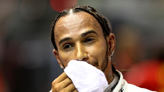 Lewis Hamilton non felicissimo dopo le qualifiche. Getty