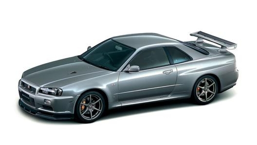 La GT-R34 che rimase in produzione dal 1999 al 2002