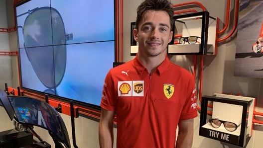 Charles Leclerc a Milano all’evento Ray-Ban