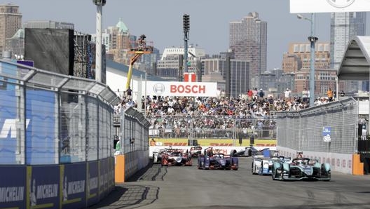 Il GP di New York dello scorso luglio. AP