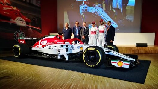 L'Alfa Romeo C38 che sfilerà in pista a Monza domenica