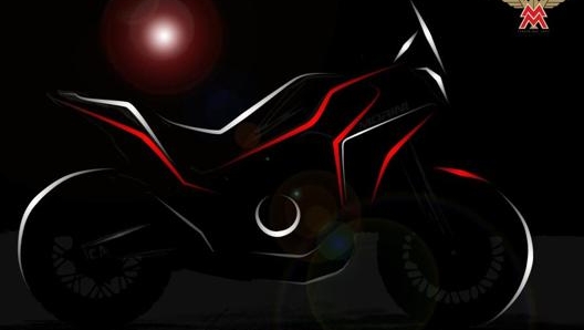 La prima immagine teaser della nuova Moto Morini adventure