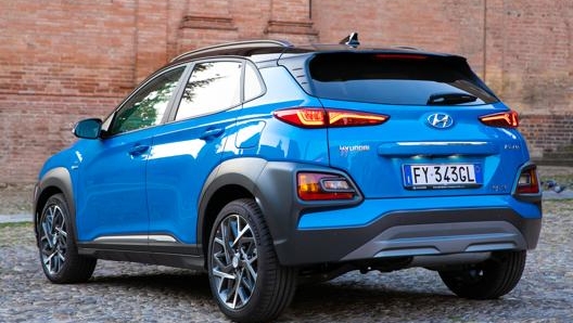 La Hyundai Kona è lunga 4,16 metri