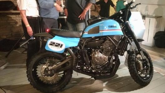 La XSR 700 ‘Violante’ sarà esposta ad Eicma, presso lo stand ufficiale Yamaha